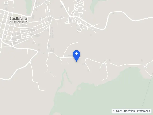 Mappa di Sant'Eufemia d'Aspromonte, Reggio di Calabria