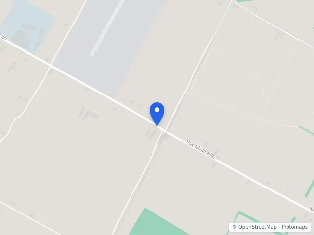 Mappa di Bagnara di Romagna, Ravenna
