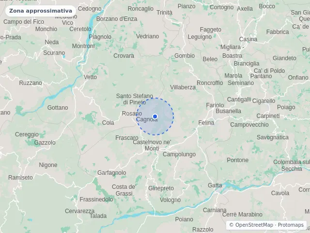 Mappa di Castelnovo ne' Monti, Reggio Emilia