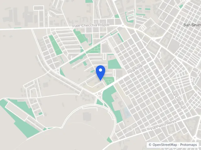 Mappa di San Severo, Foggia