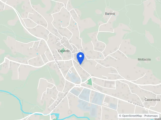 Mappa di Cunardo, Varese