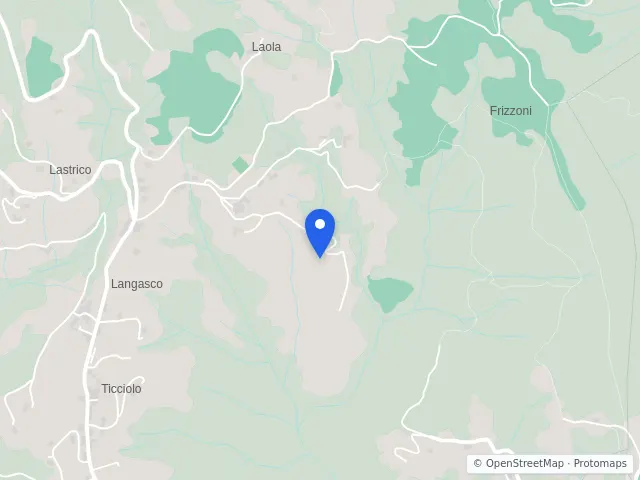 Mappa di Campomorone, Genova