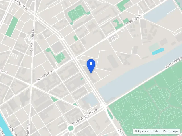 Mappa di Torino