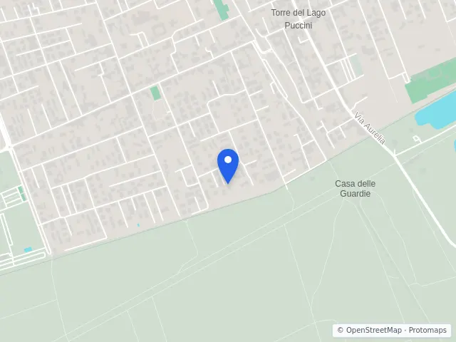 Mappa di Viareggio, Lucca