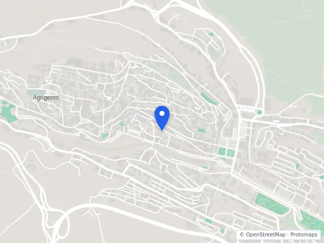 Mappa di Agrigento