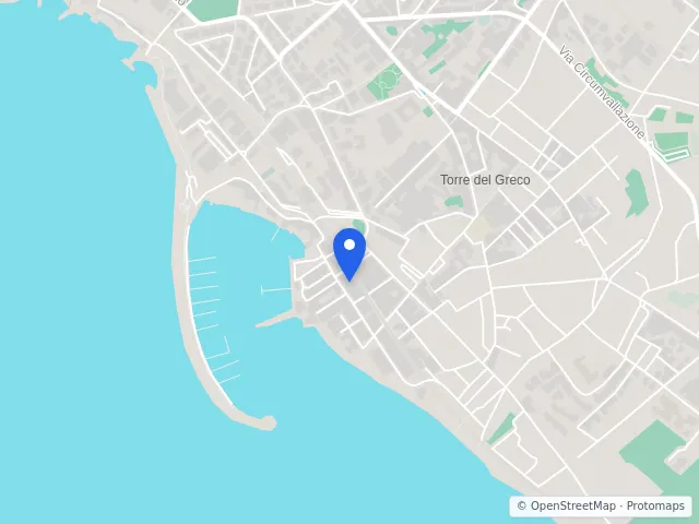 Mappa di Torre del Greco, Napoli
