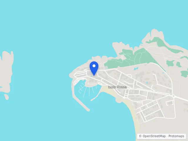 Mappa di Trinità d'Agultu e Vignola, Sassari