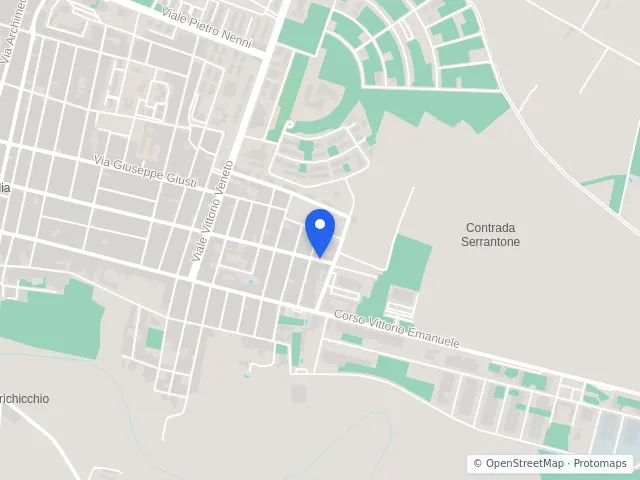 Mappa di Floridia, Siracusa