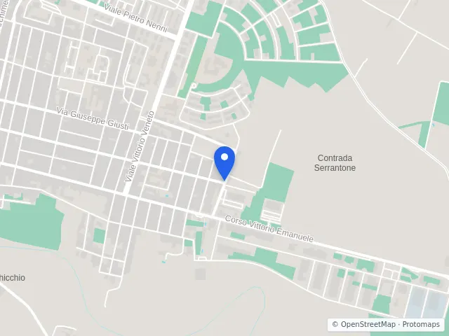 Mappa di Floridia, Siracusa