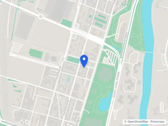 Mappa di Torino
