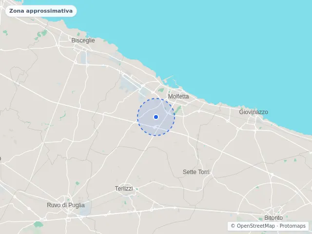 Mappa di Molfetta, Bari