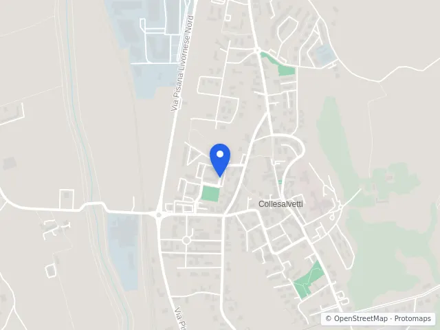 Mappa di Collesalvetti, Livorno