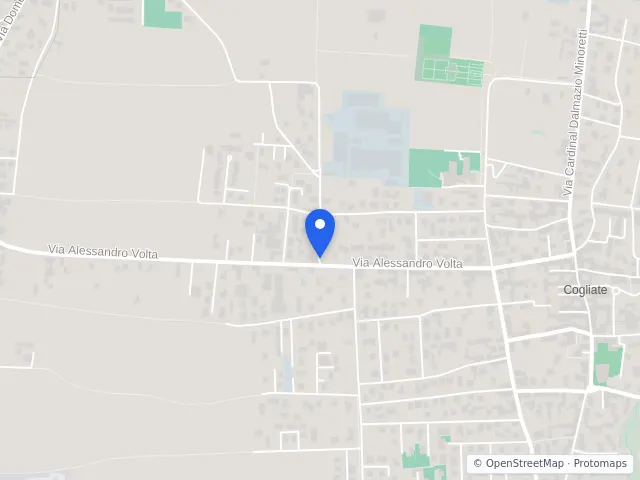 Mappa di Cogliate, Monza e della Brianza