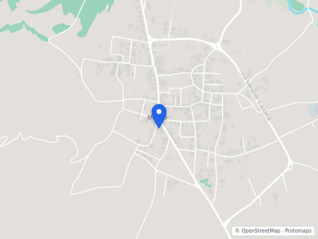 Mappa di Moiano, Benevento