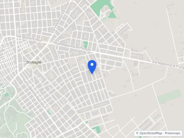 Mappa di Grottaglie, Taranto