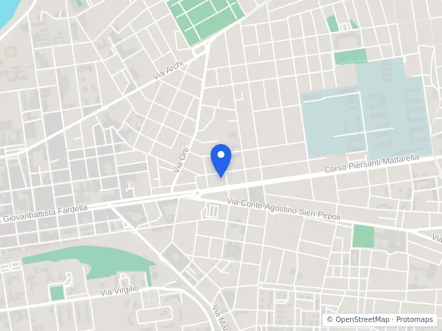 Mappa di Trapani