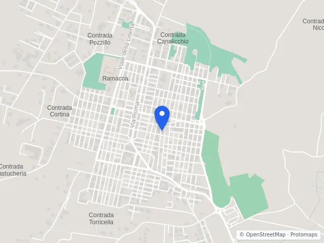 Mappa di Ramacca, Catania