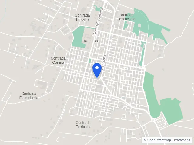 Mappa di Ramacca, Catania