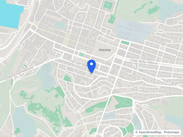 Mappa di Ancona