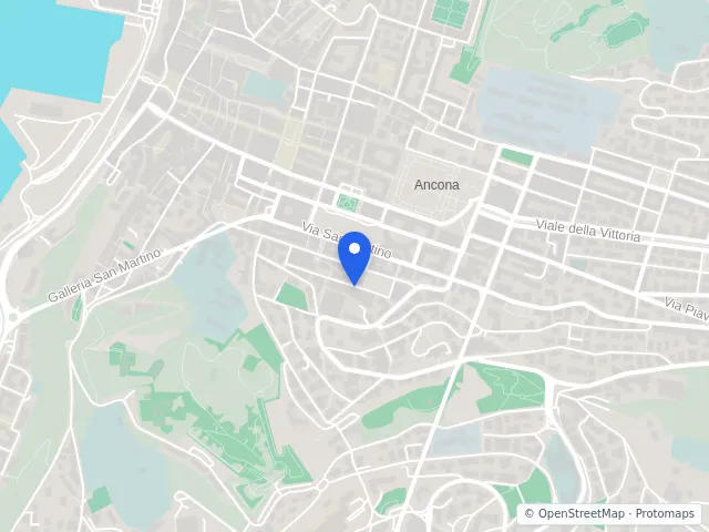 Mappa di Ancona