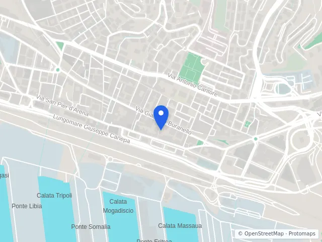 Mappa di Genova
