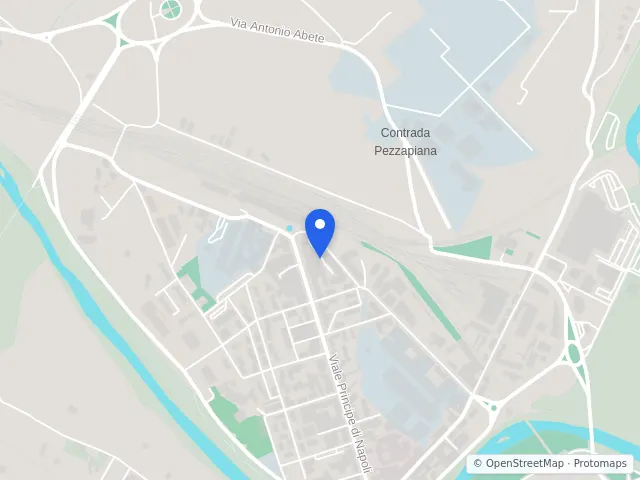 Mappa di Benevento