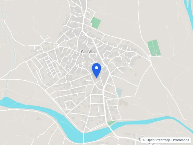 Mappa di San Vito, Sud Sardegna