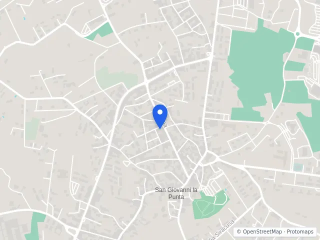 Mappa di San Giovanni la Punta, Catania