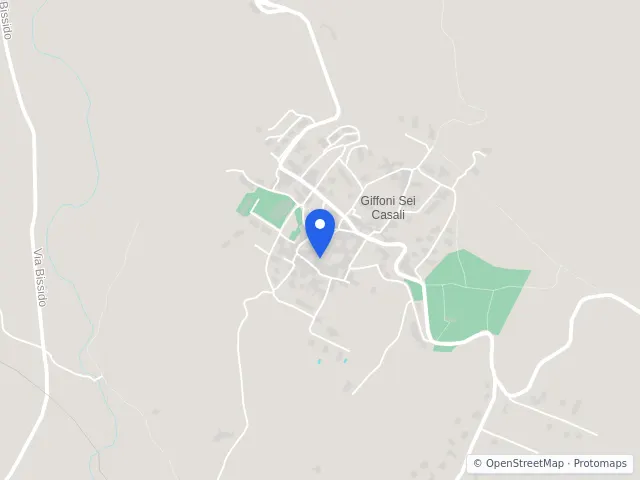 Mappa di Giffoni Sei Casali, Salerno