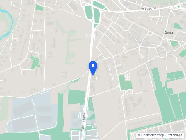 Mappa di Curno, Bergamo