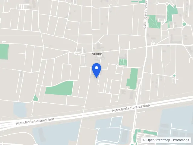 Mappa di Arluno, Milano