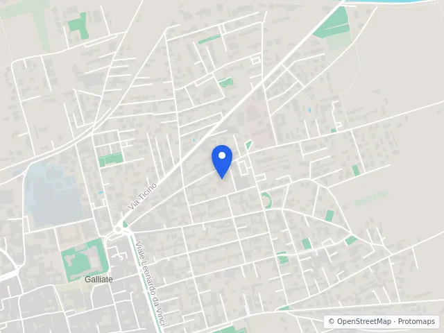 Mappa di Galliate, Novara