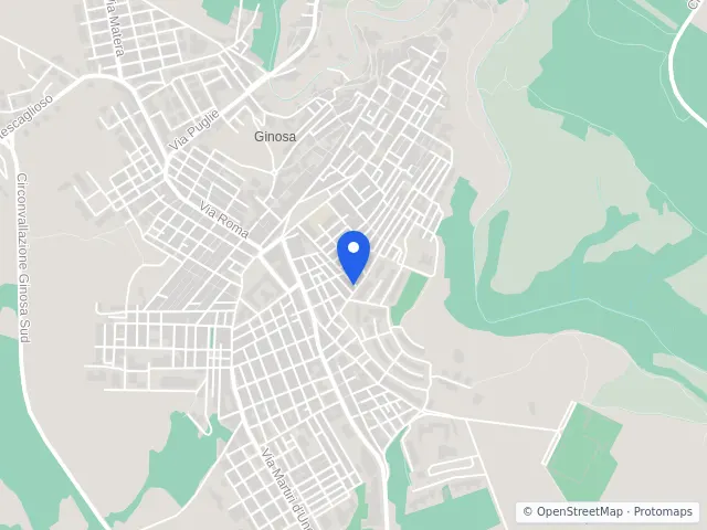 Mappa di Ginosa, Taranto