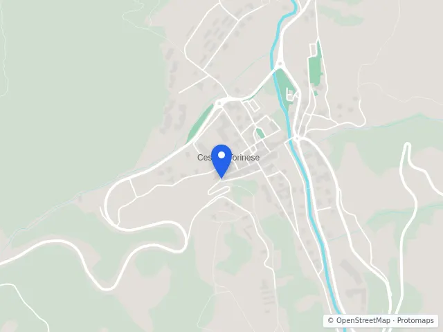 Mappa di Cesana Torinese, Torino