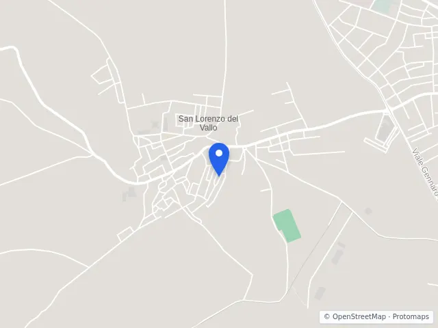 Mappa di San Lorenzo del Vallo, Cosenza