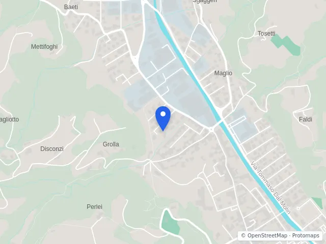 Mappa di Chiampo, Vicenza