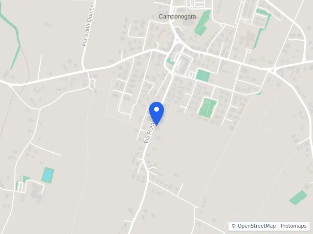 Mappa di Camponogara, Venezia