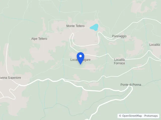 Mappa di Ponna, Como