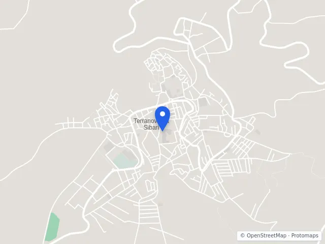 Mappa di Terranova da Sibari, Cosenza