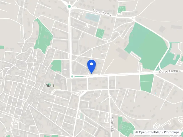 Mappa di Rivoli, Torino