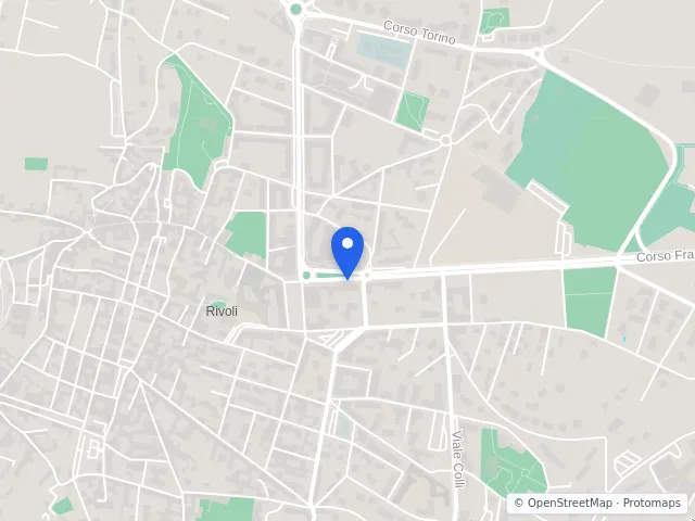 Mappa di Rivoli, Torino