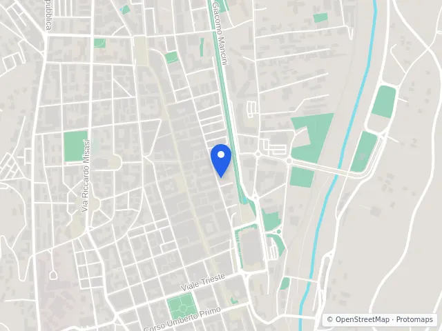 Mappa di Cosenza