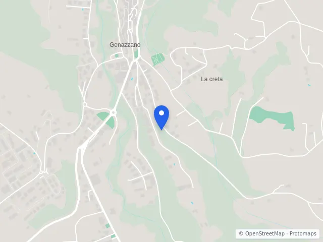 Mappa di Genazzano, Roma