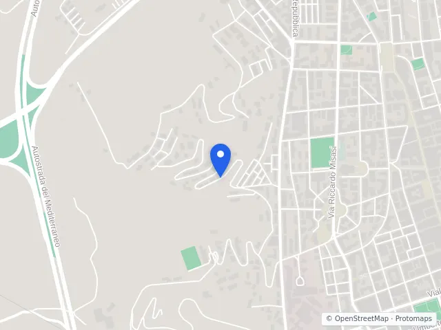Mappa di Cosenza