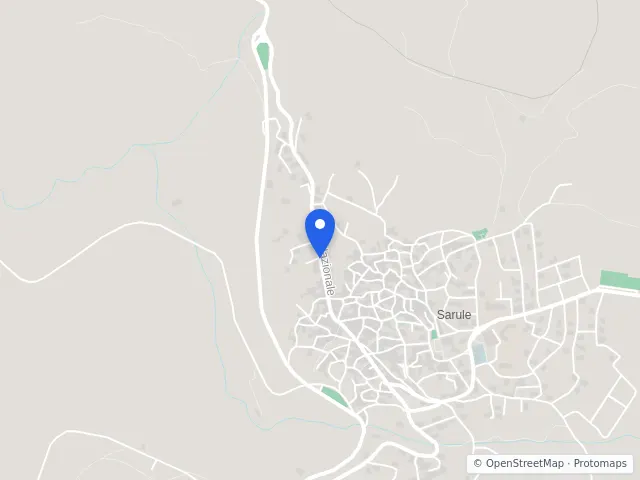 Mappa di Sarule, Nuoro