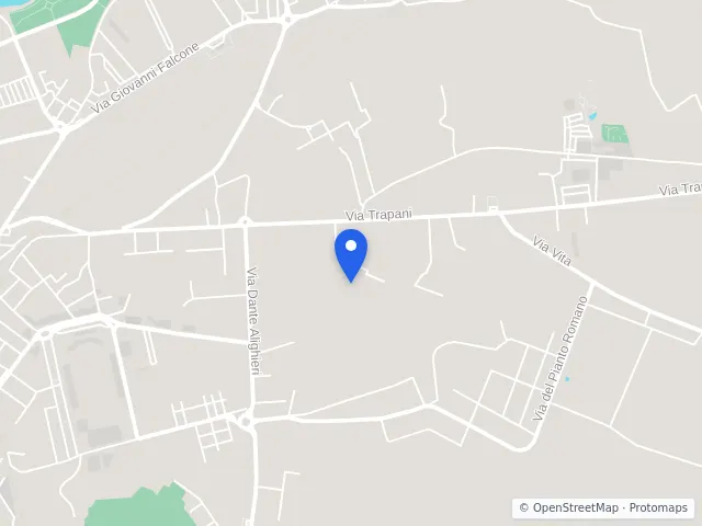Mappa di Marsala, Trapani