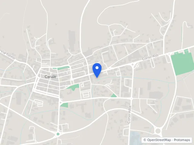Mappa di Canale, Cuneo
