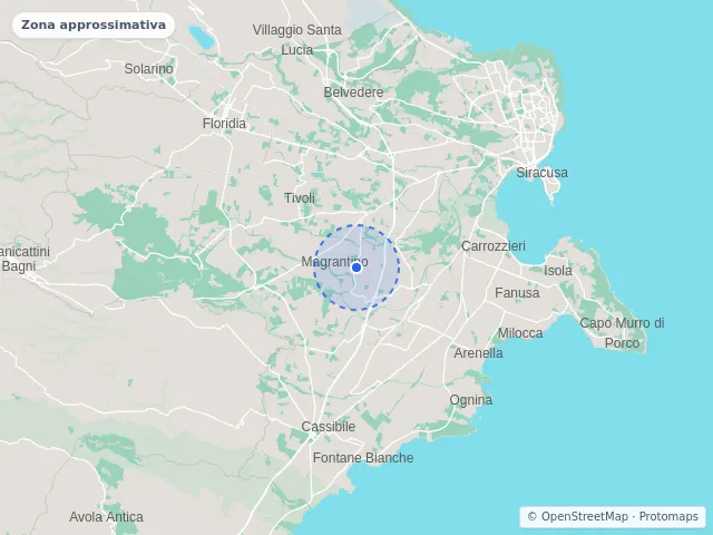 Mappa di Siracusa