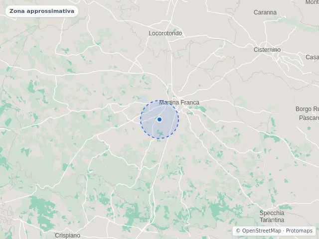Mappa di Martina Franca, Taranto