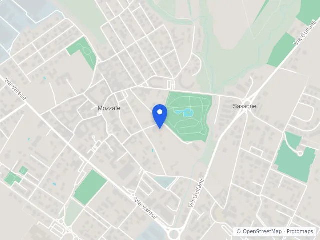 Mappa di Mozzate, Como